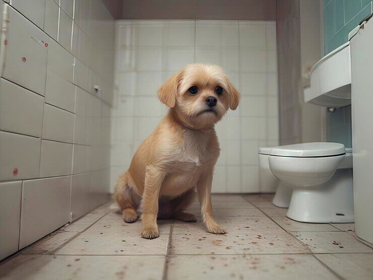 dog-sits-bathroom-with-dirty-floor-toilet-background_7023-602116