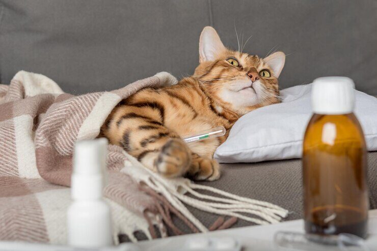 sick-cat-lies-couch-wrapped-blanket-bengal-cat-with-flu-cold-symptoms-being-treated-home-winter-cold-flu-concept-person_1048944-488339 (1)